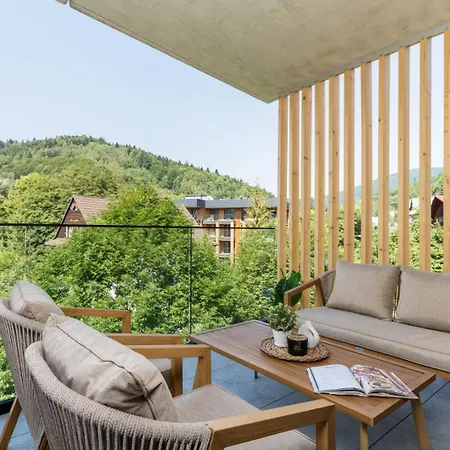 Apartmán Willowa 7 - Basen, Jacuzzi, Sauna, Prywatny Taras I Widok Na Gory *