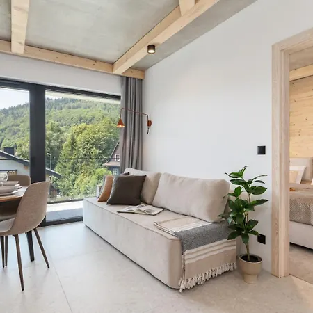 Apartmán Willowa 7 - Basen, Jacuzzi, Sauna, Prywatny Taras I Widok Na Gory Szczyrk