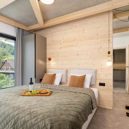 Willowa 7 - Basen, Jacuzzi, Sauna, Prywatny Taras I Widok Na Gory Szczyrk
