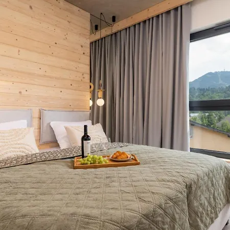 Willowa 7 - Basen, Jacuzzi, Sauna, Prywatny Taras I Widok Na Gory Apartmán